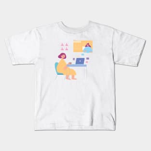 Work From Home Kids T-Shirt